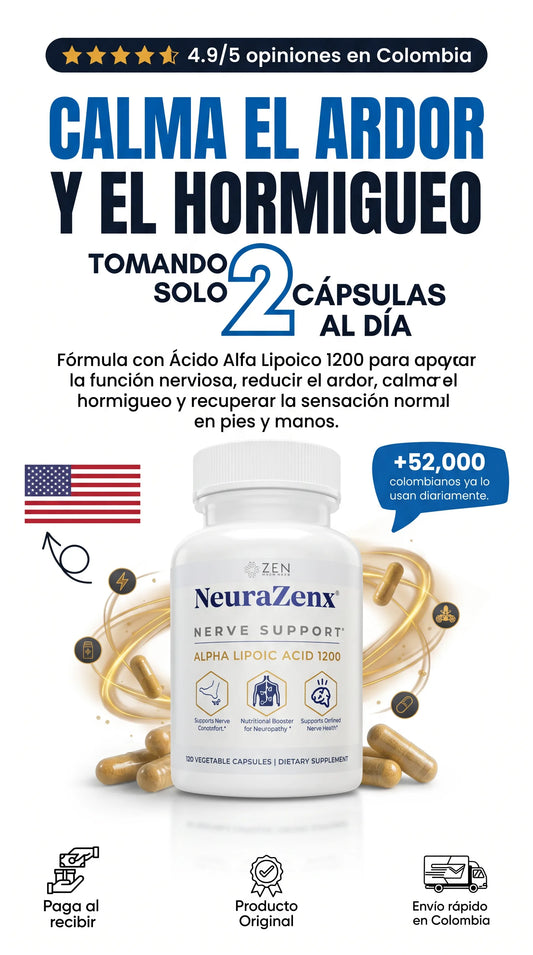 NeuraZenx — Tratamiento Regenerador de Nervios
