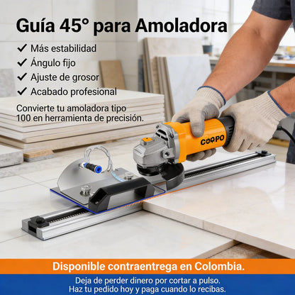 Convierte tu Amoladora en Herramienta de Precisión Profesional