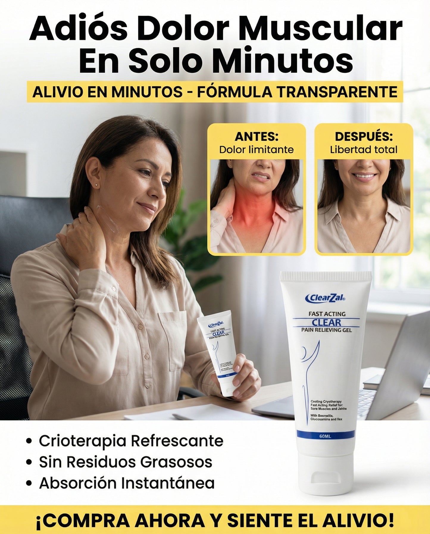 ClearZal® Stop Dolor Total