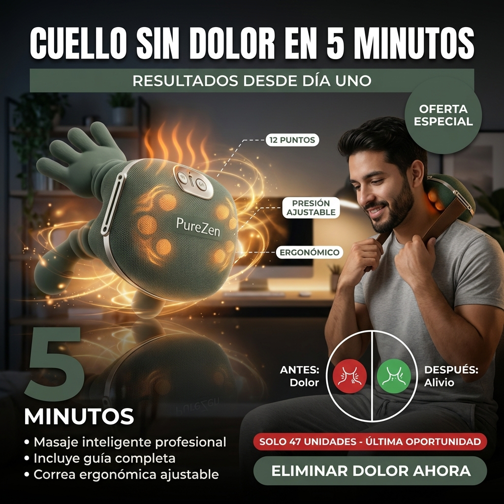 RelaxPro™ Masajeador Portátil Relajante