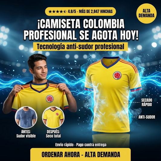 CAMISETA SELECCION COLOMBIA 2026