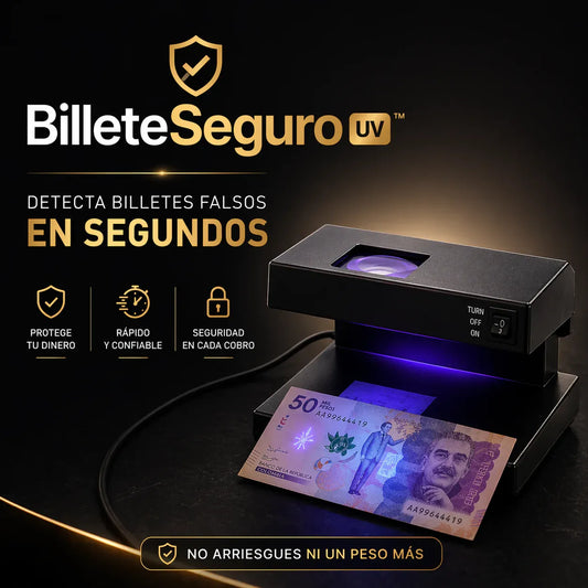 Protege tu negocio de billetes falsos