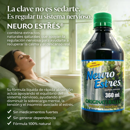 NEURO ESTRÉS® Restaurador Natural del Sistema Nervioso